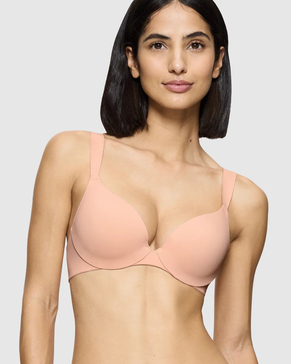 capri lingerie sleepwear & swimwear launceston tasmania Triumph Body Make-Up Illusion Pink / Black Bra