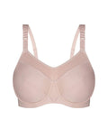 capri lingerie sleepwear & swimwear launceston tasmania Triumph Fig Pink / Black Triaction Ultra Sports Bra