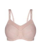 capri lingerie sleepwear & swimwear launceston tasmania Triumph Fig Pink / Black Triaction Ultra Sports Bra