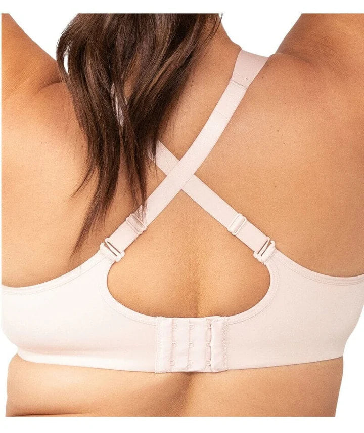 capri lingerie sleepwear & swimwear launceston tasmania Triumph Fig Pink / Black Triaction Ultra Sports Bra