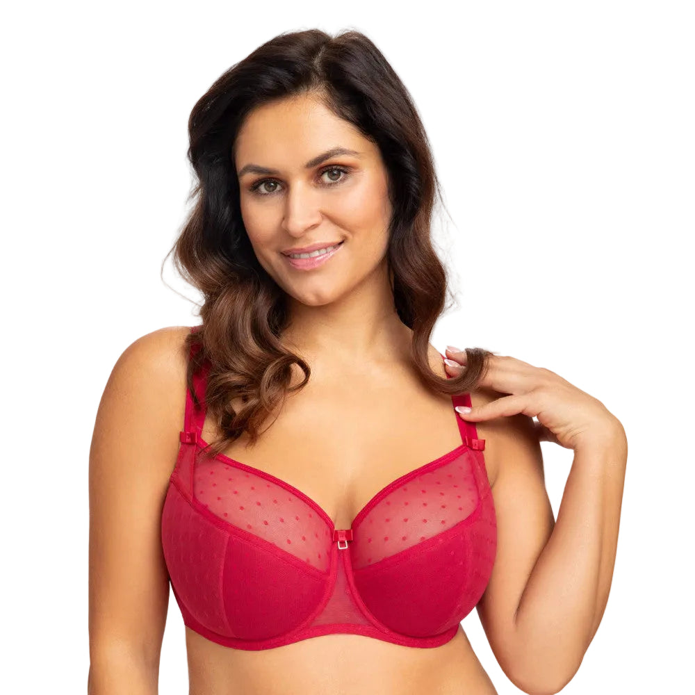 Corin Twiggy 3D Spacer Ruby Bra