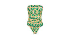 Monte & Lou Inara Bandeau Tie Swimsuit