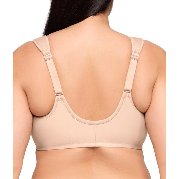 Glamorise Cotton Front Closing Bra