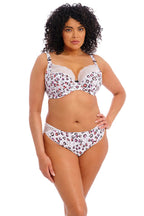 Capri Lingerie, Sleepwear & Swimwear Launceston Tasmania Elomi Lucie White Rumble Plunge Bra