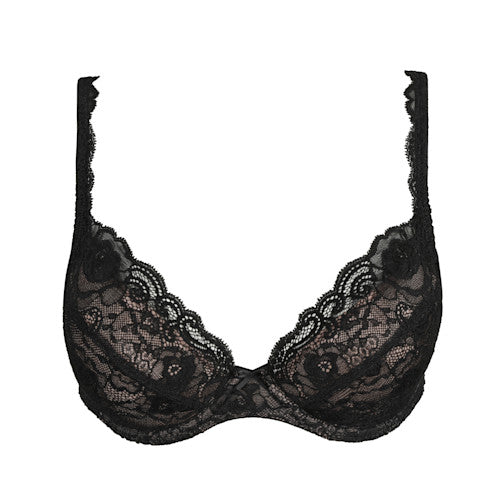 Marie Jo Cyrile Push Up Black Lace Bra