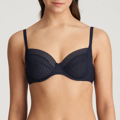 Marie Jo Tokuda Velvet Blue Bra