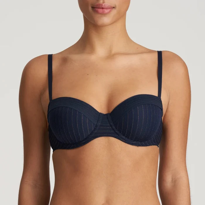 Clearance Marie Jo Tokuda Velvet Blue Bra