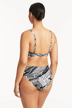 Sea Level Pampas Retro High Waist Swim Brief