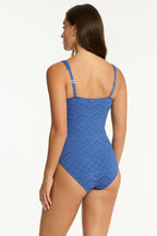 Sea Level Toscana Lace Up Swimsuit