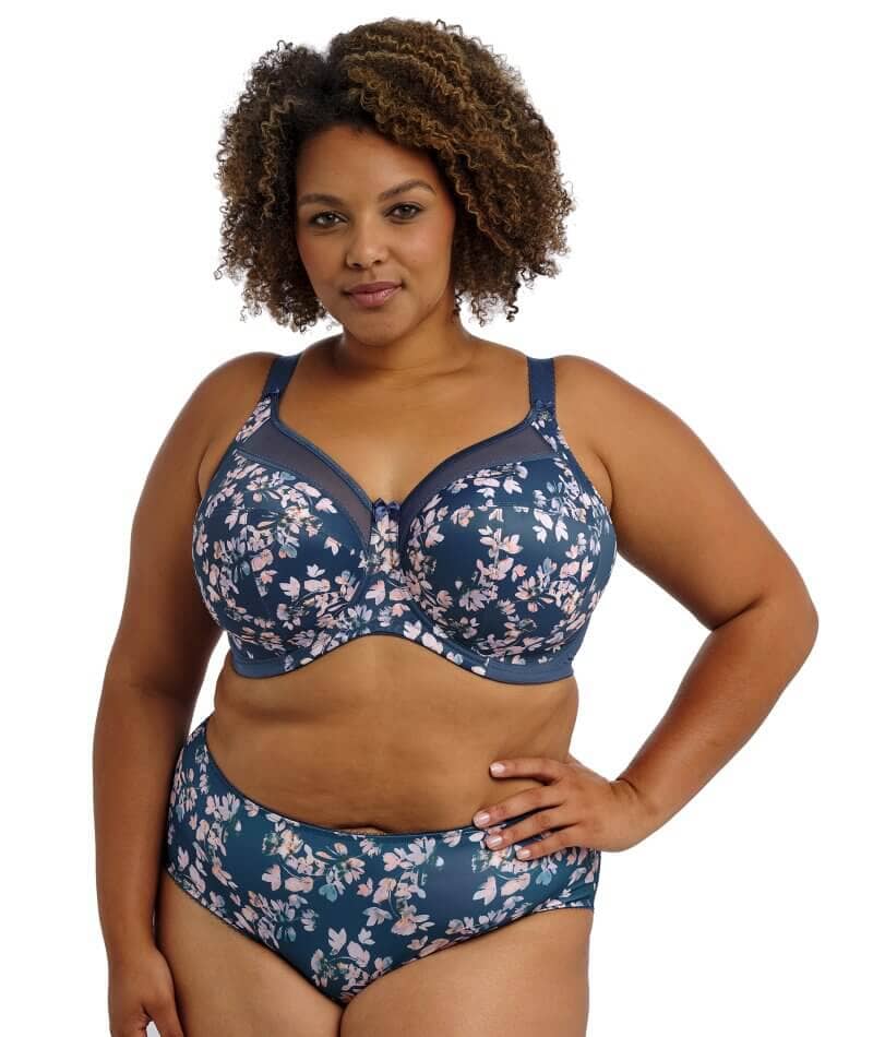 Goddess Kayla Teal Blossom Bra