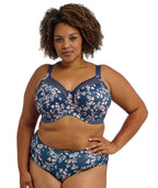 Goddess Kayla Teal Blossom Bra
