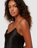 Simone Perele Silk Black Dream Chemise