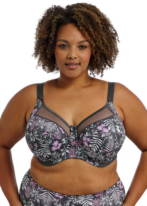 Goddess Kayla Charcoal Bra