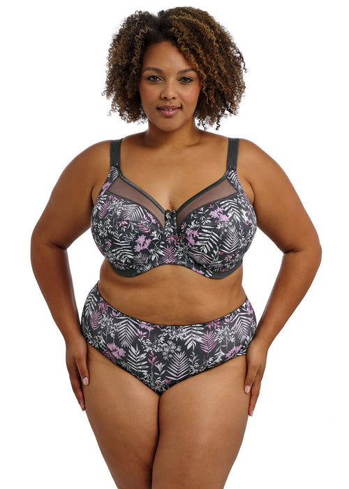 Goddess Kayla Charcoal Bra