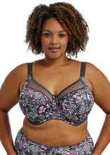 Load image into Gallery viewer, Goddess Kayla Charcoal Underwire Bra