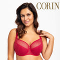 Corin Twiggy 3D Spacer Ruby Bra