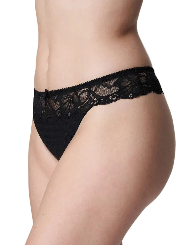 Capri Lingerie Sleepwear & Swimwear Launceston Tasmania
Primadonna Madison Black Thong