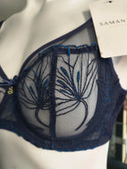 Samanta Harriett High Apex Blue Bra
