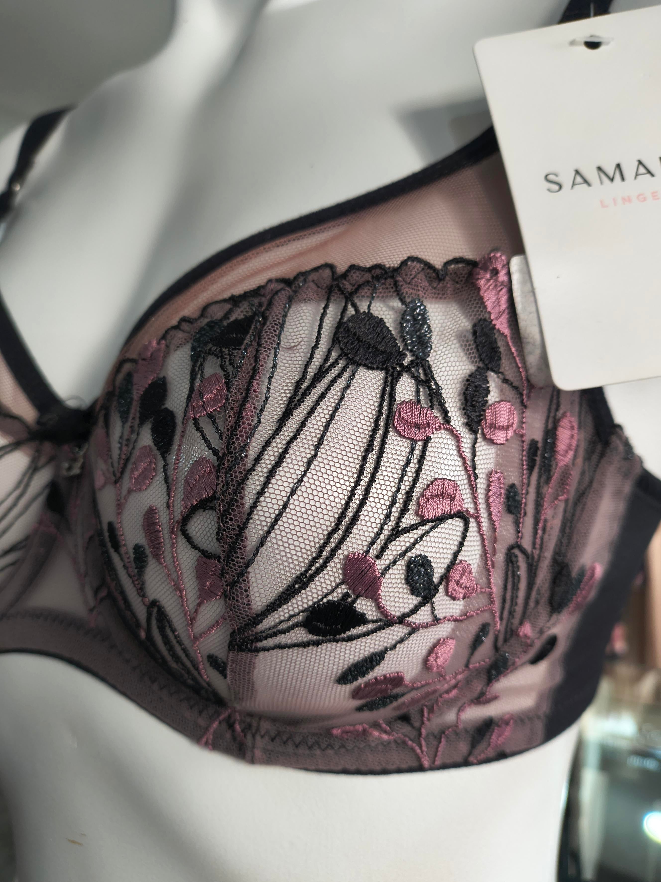 Samanta Iliana High Apex Amethyst Bra