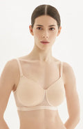 Megami Wirefree T-Shirt Nude Bra