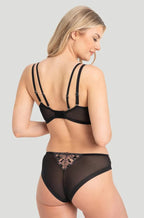 Samanta Ilana High Apex Amethyst Bra
