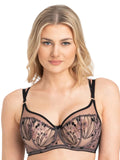 Samanta Ilana High Apex Amethyst Bra