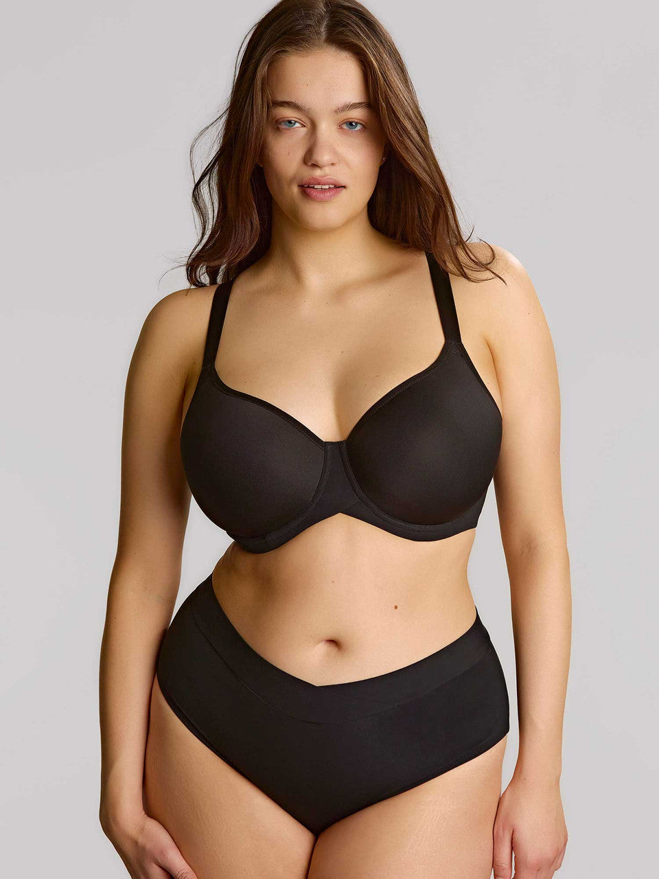 Capri Lingerie Sleepwear & Swimwear Launceston Tasmania Sculptresse Form Black Spacer Bra