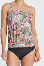 Capri Lingerie Sleepwear & Swimwear Launceston Tasmania Jantzen Lilymaze Blouson Tankini Swim Top