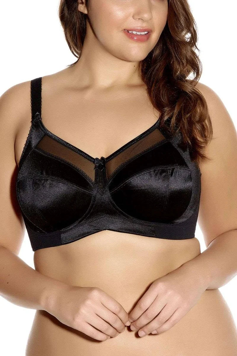 Goddess Keira Non Wired Black Bra