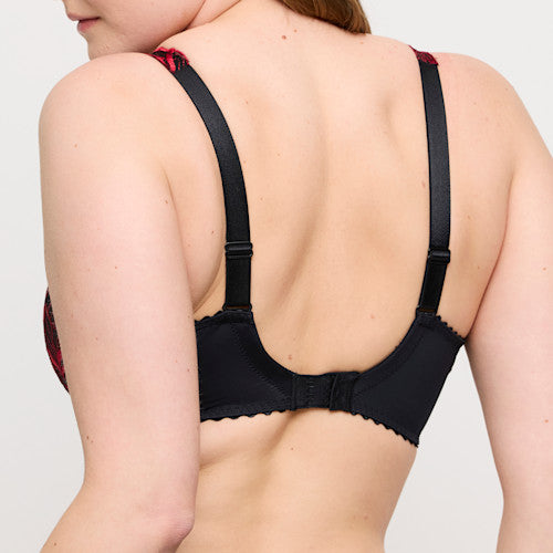 Primadonna Springdale Black Rose Bra