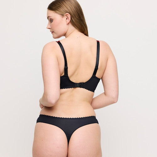 Primadonna Springdale Black Rose Bra