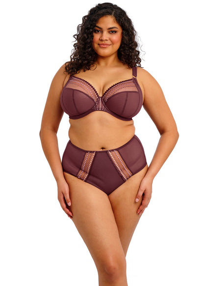 Elomi Matilda Sugarplum Underwire Plunge Bra