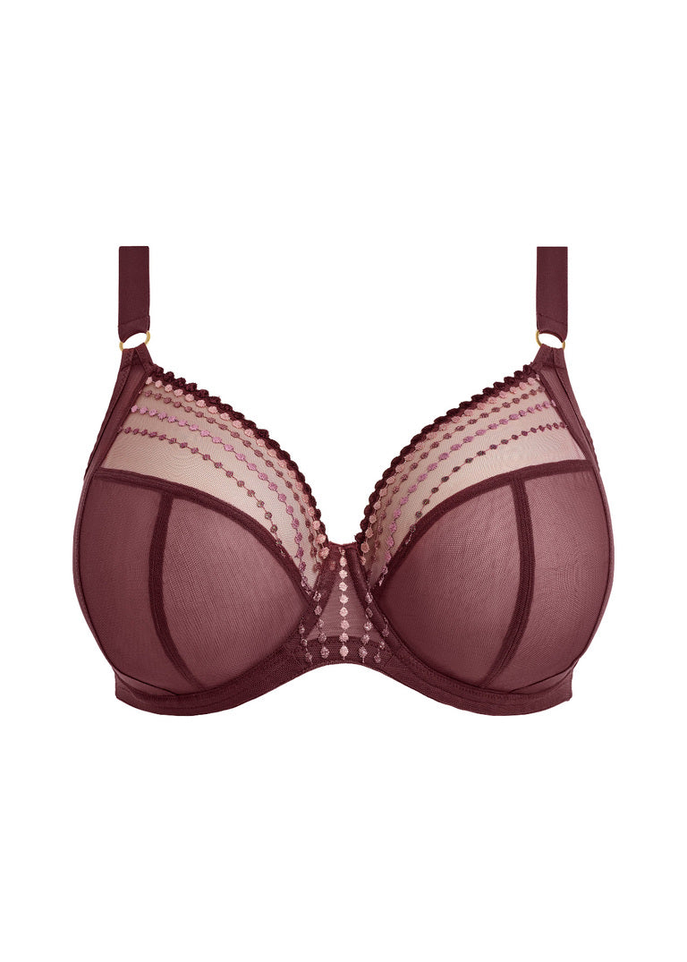 Capri Lingerie, Sleepwear & Swimwear Launceston Tasmania Elomi Matilda Sugar Plum Plunge Bra