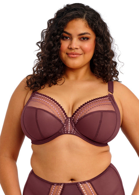 Capri Lingerie, Sleepwear & Swimwear Launceston Tasmania Elomi Matilda Sugar Plum Plunge Bra