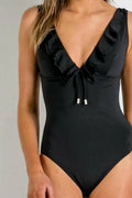 Sunseeker Basix Frill Swimsuit