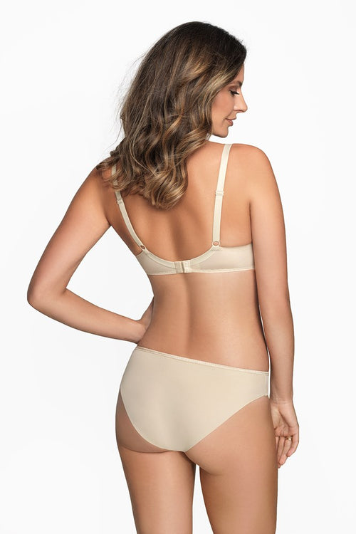 Corin Virginia 3D Spacer Beige / white / red / mauve bra