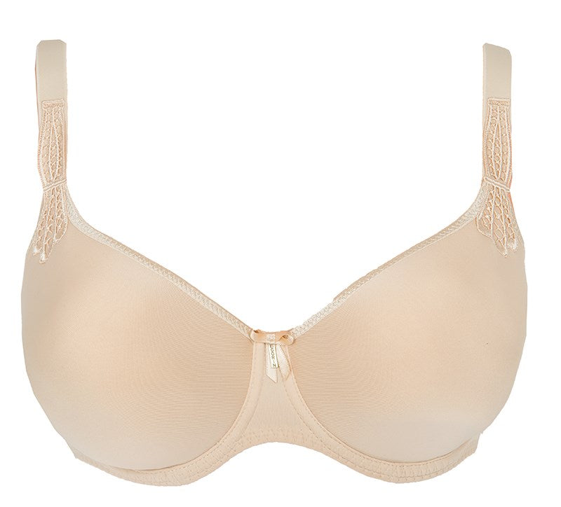 Corin Virginia 3D Spacer Beige / white / red / mauve bra