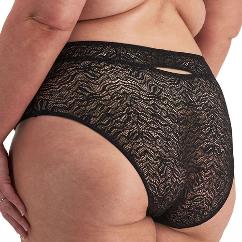 Berlei Because Fern Full Black / Beige Brief