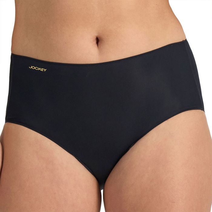 Jockey No Panty Line Promise Black / Nude Brief