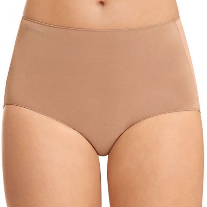 Jockey No Panty Line Promise Black / Nude Brief