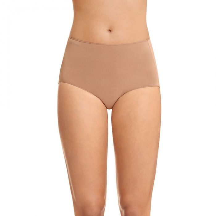 Jockey No Panty Line Promise Black / Nude Brief