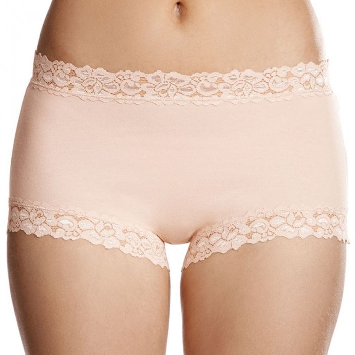 Jockey Parisienne Cotton Boyleg Black / Dusk Brief